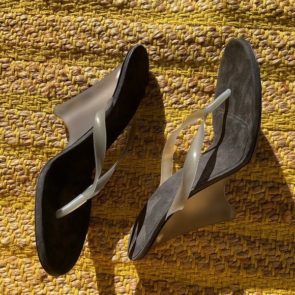 YEEZY Perspex Thong Sandals In Grey Size 40 - Picture 8 of 9